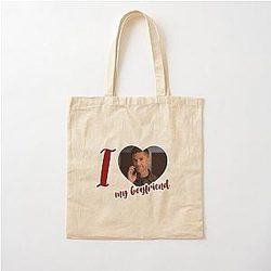 I love my boyfriend Tim Bradford The Rookie Cotton Tote Bag