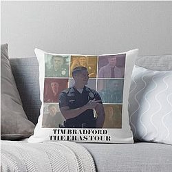 Tim Bradford The Eras Tour The Rookie Throw Pillow
