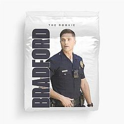 Tim Bradford The Rookie Duvet Cover