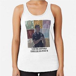 Tim Bradford The Eras Tour Rookie Racerback Tank Top