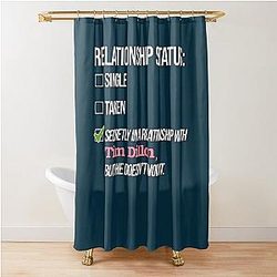 Relationship with Tim Dillon Shower Curtain