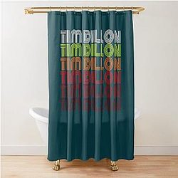 Tim Dillon Vintage Shower Curtain