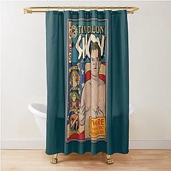 Tim Dillon T Shirt by Baddest Shirt Co Shower Curtain