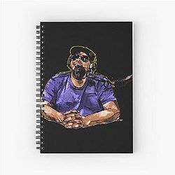 Tim Dillon Comedian Gift Idea for the Tim Dillon Show podcast Spiral Notebook
