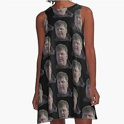 Tim Dillon A-Line Dress