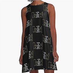 Tim Dillon A-Line Dress