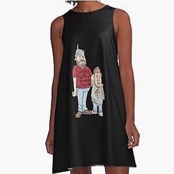 Tim Dillon Comedian Gift Idea for Tim Dillon Show A-Line Dress