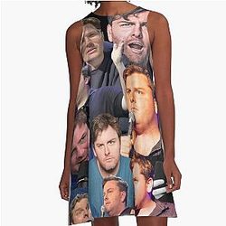 Tim Dillon Photo A-Line Dress