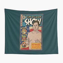 Tim Dillon Show Tapestry by Baddest Shirt Co