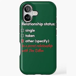 Tim Dillon Relationship iPhone Tough Case