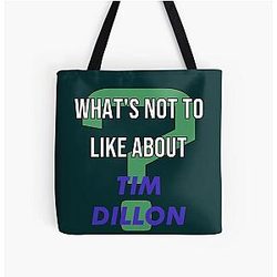 What's not to like about Tim Dillon All Over Print Tote Bag