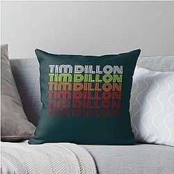 Tim Dillon Vintage Throw Pillow