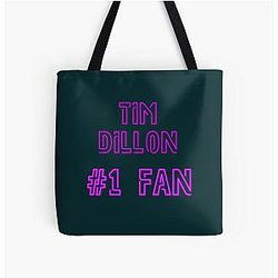 Tim Dillon All Over Print Tote Bag