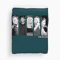 Tim Dillon Black and White Duvet Cover