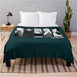 Tim Dillon Black Throw Blanket