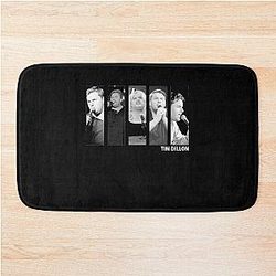 Tim Dillon Black & White Bath Mat