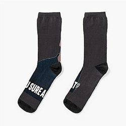 Tim Robinson Zipline Sticker - I Think You Should Leave Funny Christmas Acrylic Design Socks