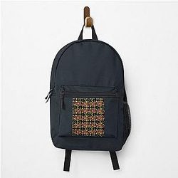 Dan Robinson 14 yellow purple Graphic Backpack