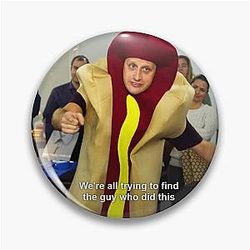 Tim Robinson Hot Dog Sketch