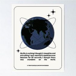 Monsters on the World - I Think You Should Leave with Tim Robinson Poster