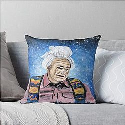 Tim Robinson Too Much on Me Throw Pillow