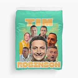 Tim Robinson montage Duvet Cover