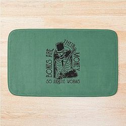 Bones Are Their Money Bath Mat