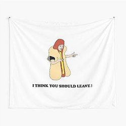 Hot Dog Car Crash Leave Tim Robinson Tapestry