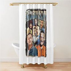 Dan Flashes Vintage Shower Curtain
