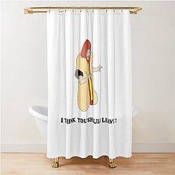 Hot Dog Car Crash I Think You Should Leave Tim Robinson Shower Curtain
