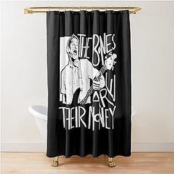 The Bones are their Money Meme Tim Robinson Shower Curtain