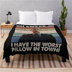 Worst Pillow in Town Tim Robinson The Chair Company Throw Blanket