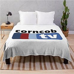 Corncob TV - I Think You Should Leave With Tim Robinson Throw Blanket