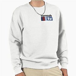 Corn cob TV - I think you should leave with Tim Robinson inspired Pullover Sweatshirt