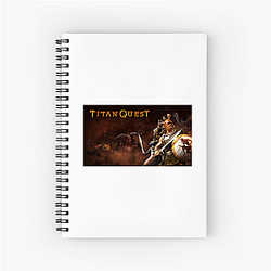 Legends Rise Here – Titan Quest Titan Quest Notebook