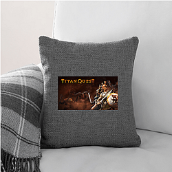 Legends Rise Here – Titan Quest Titan Quest Pillows Cover