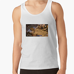 Gods Watch Me Win – Titan Quest Titan Quest Tank Tops