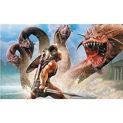Titan Quest Poster by Silk Printing Size 58cm x 35cm, 23inch x 14inch Unique Gift