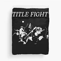 Title Fight Duvet Cover