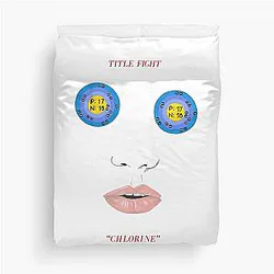 Title Fight Duvet Cover