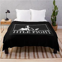 Title Fight Rock Shoegaze Band Throw Blanket Cleaned Up.
