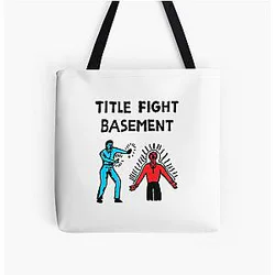 Title Fight All Over Print Tote Bag
