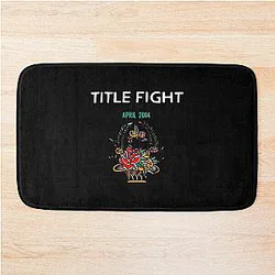 Title Fight Bath Mat