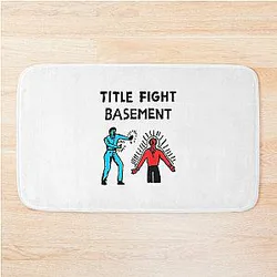 Title Fight Bath Mat