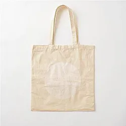 Title Fight Scratch Circle Cotton Tote Bag