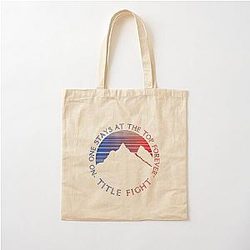 Mountain Gradient Cotton Tote Bag