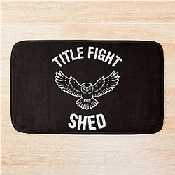 Title Fight Bathroom Mat