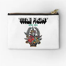 Title Fight Zipper Pouch