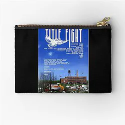 Title Fight Shed Coxton Yard Flood of 72 Society You Can't Say Kingston Doesn't Love You Zipper Pouch