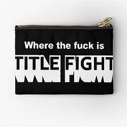 Where is Title Fight Zipper Pouch